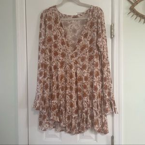 Free People Olivia Printed Tunic
